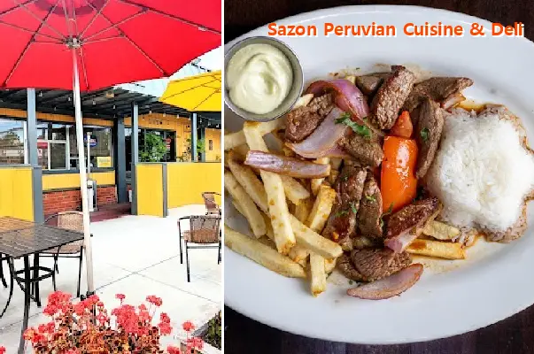 sazon peruvian cuisine  deli
