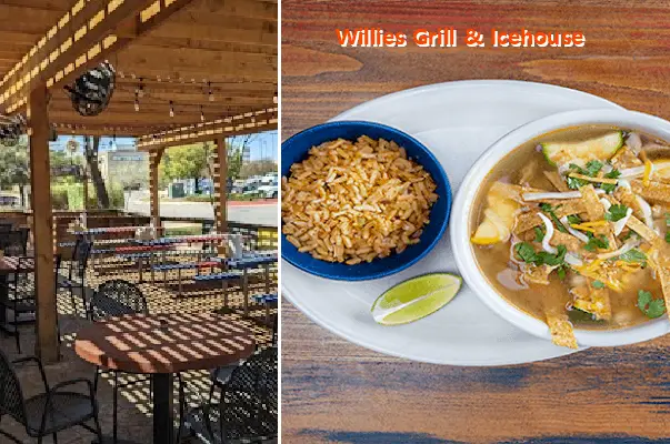 willies grill icehouse tx 78130
