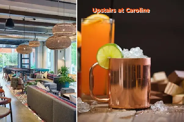 upstairs at caroline