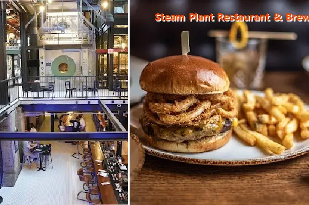 steam plant restaurant  brew pub