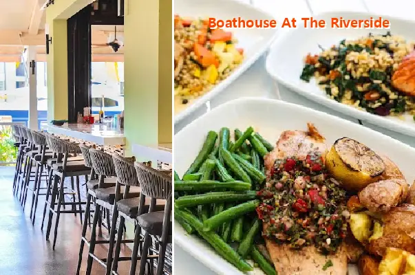 boathouse at the riverside