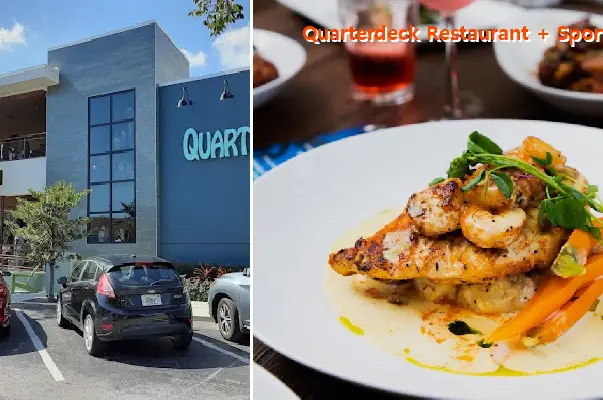 quarterdeck restaurant   sports bar