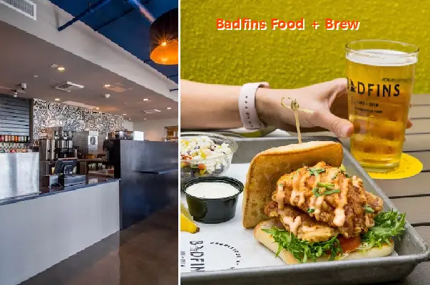 badfins food   brew