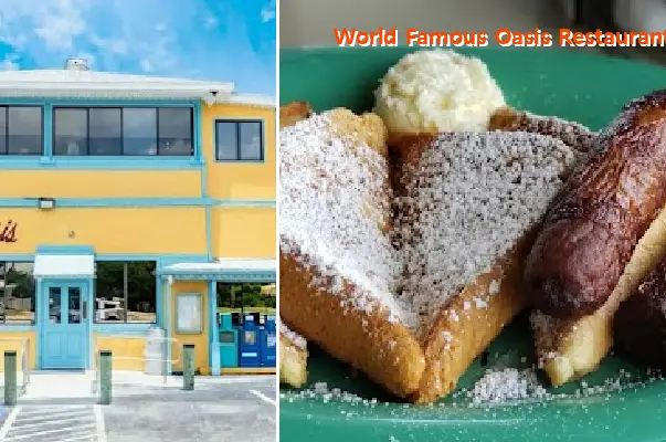 world famous oasis restaurant  tiki bar