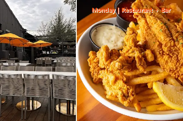 monday | restaurant   bar