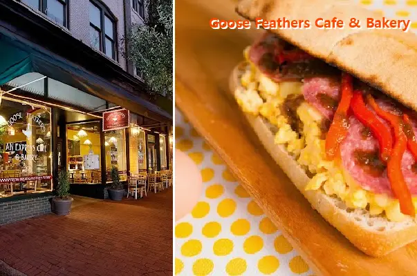 goose feathers cafe  bakery