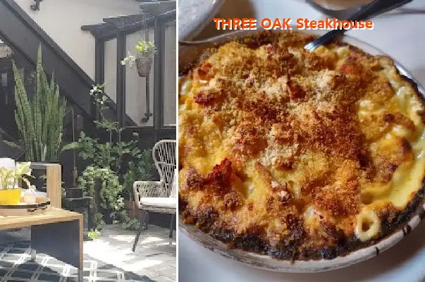 three oak steakhouse