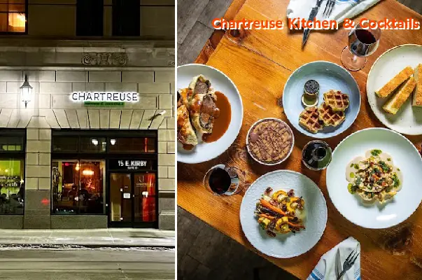 chartreuse kitchen  cocktails