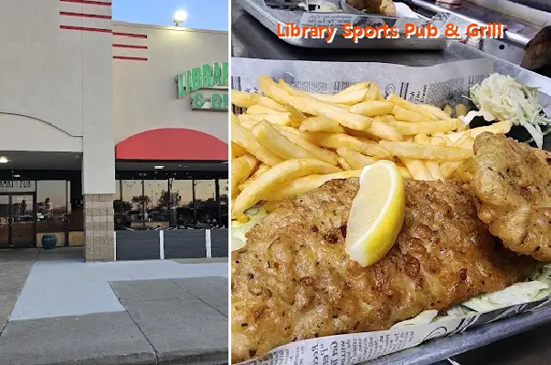 library sports pub  grill