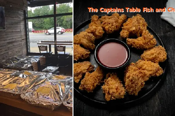 the captains table fish and chicken
