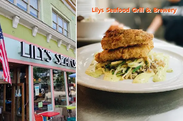 lilys seafood grill  brewery