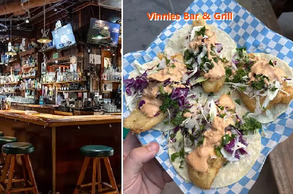 vinnies bar  grill