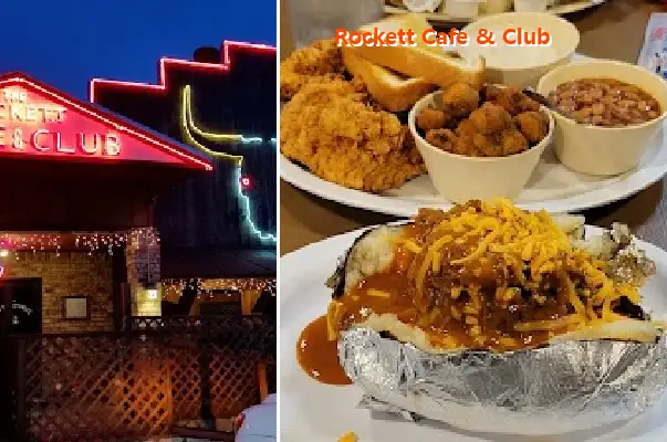 rockett cafe  club
