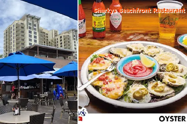 sharkys beachfront restaurant