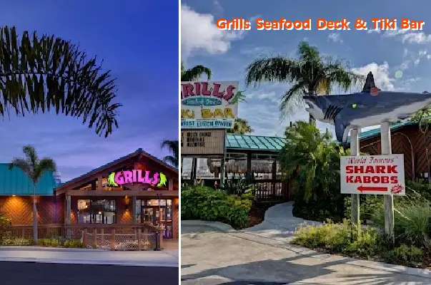 grills seafood deck  tiki bar