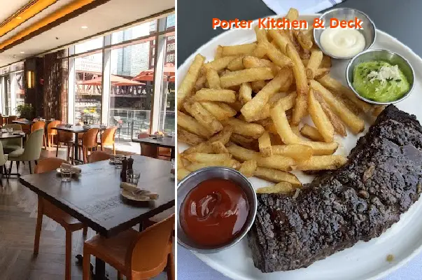 porter kitchen  deck